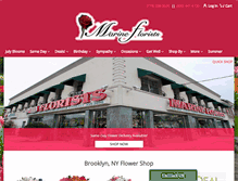 Tablet Screenshot of marineflorists.com